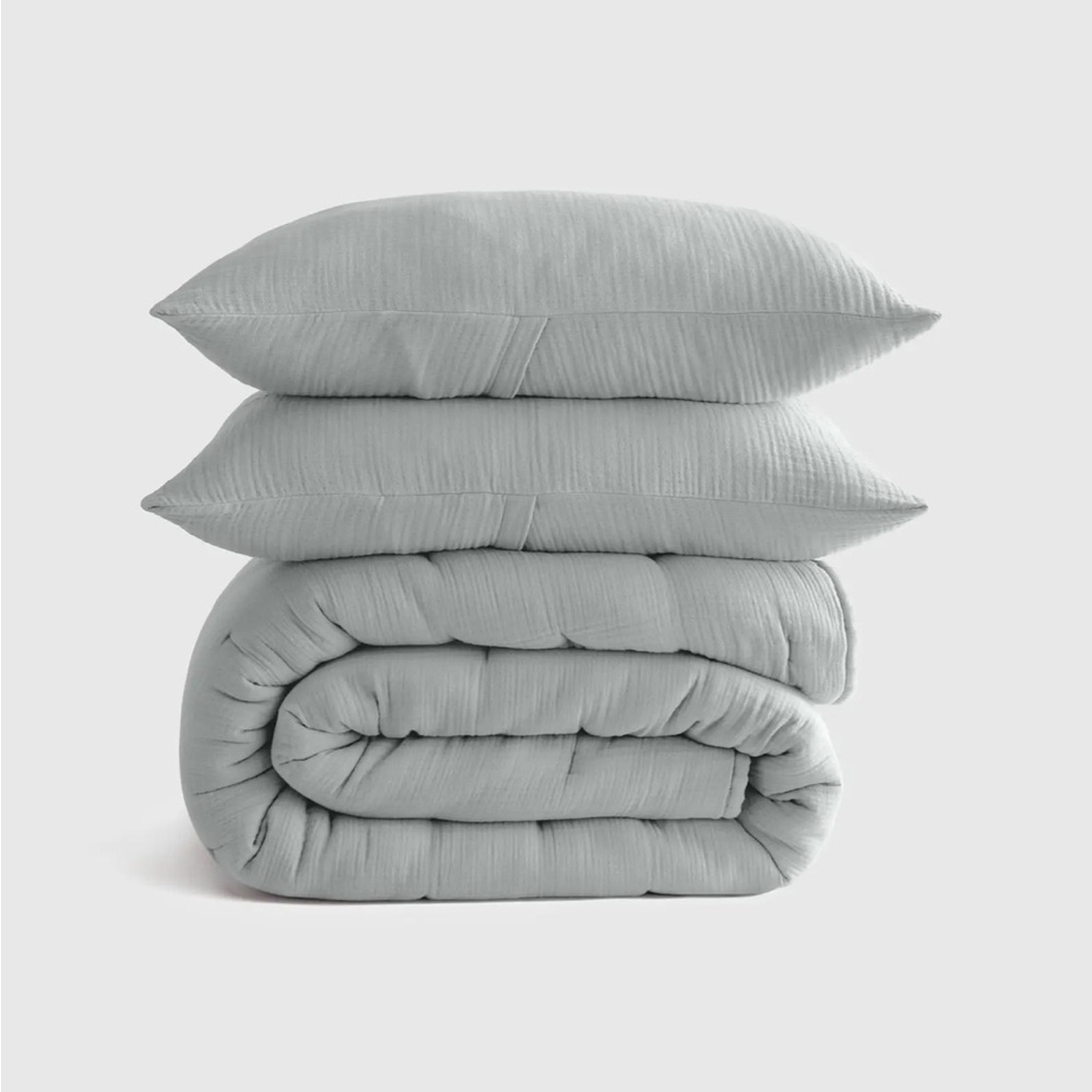 Quince Airy Gauze Twin Quilt